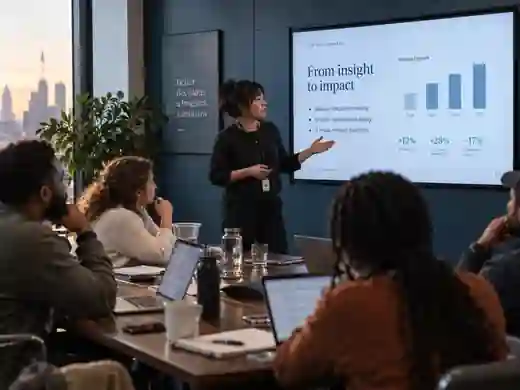 Documentary style enterprise strategy meeting