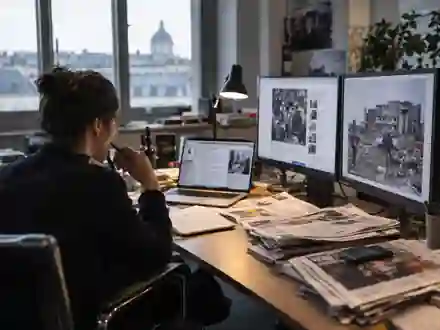 Actualites.fr newsroom research scene
