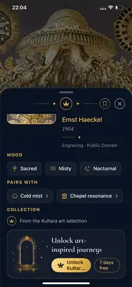 Ernst Haeckel artwork information in Kultara